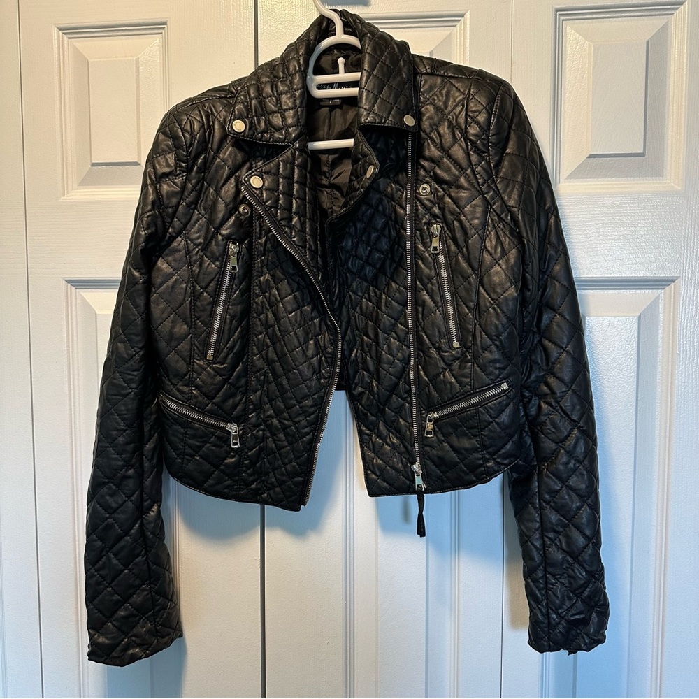 Quilted Leather Jacket